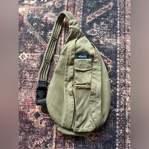 KAVU Green Belt Bag Sling Pack crossbody